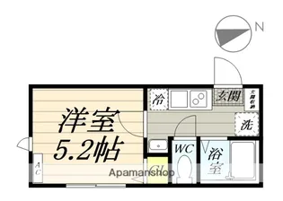 ウィステリア藤沢善行【1階】の間取り