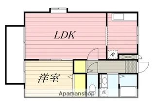 ベルレージュ【2階】の間取り