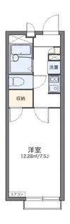 レオパレスHK寿町【203号室】の間取り