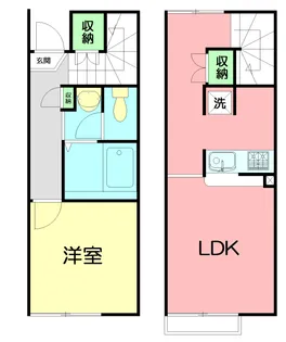 レオネクストオアシス【107号室】の間取り