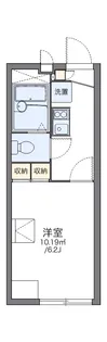 レオパレス鶴巻【1階】の間取り
