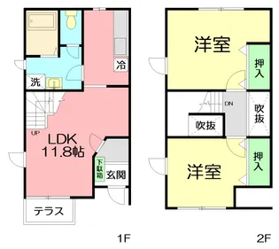 ゲストハウス湘南SYーⅡ【1階】の間取り