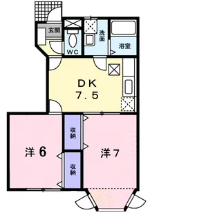 HOUSE悠遊館【1階】の間取り