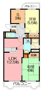 ベルヴェデーレII【4階】の間取り