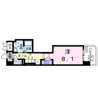 LA PLAGE SHONAN【9階】の間取り