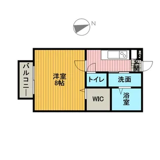 ドルフ・花みずきK【1階】の間取り