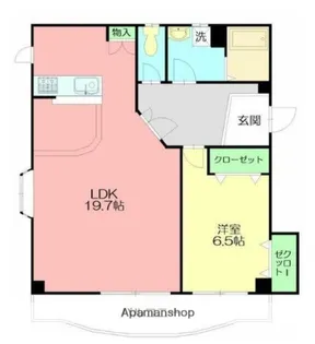 プラチナレジデンス【3階】の間取り