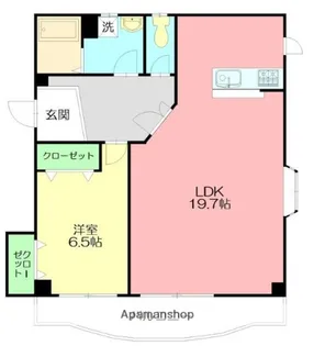プラチナレジデンス【3階】の間取り