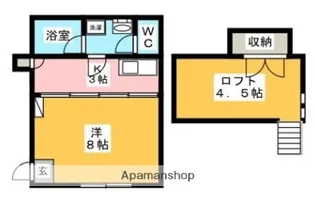 ハウスシード3【2階】の間取り