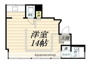 水落ビル【2階】の間取り