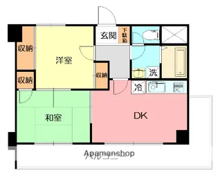 ドミール湘南【2階】の間取り