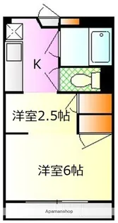 マ・シャンブル【2階】の間取り