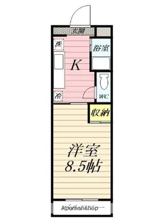 ベーネパラッツオアキ【2階】の間取り