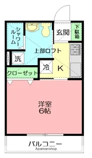 カーム鵠沼【2階】の間取り