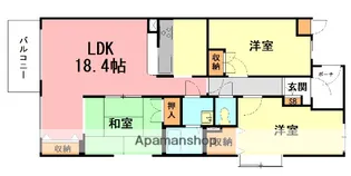 フィールドサン【4階】の間取り