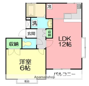 秦野ガーデンヒルズ【2階】の間取り