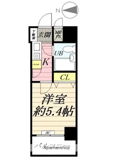 ライオンズプラザ平塚第2【5階】の間取り