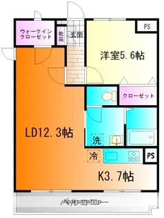 サフィーロ【2階】の間取り