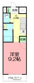 グラシューズ【3階】の間取り