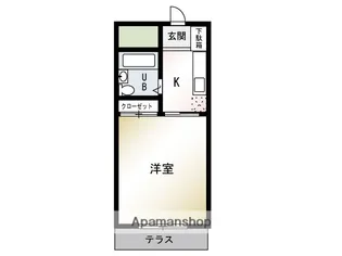 フリージア【2階】の間取り