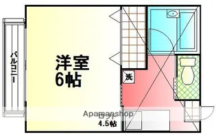 トランベール秦野【2階】の間取り