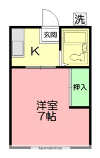 プレステージ伊勢原【2階】の間取り