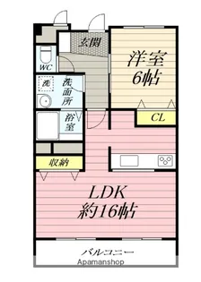 コスタビラ【8階】の間取り