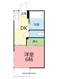 コーポハピネス【2階】の間取り