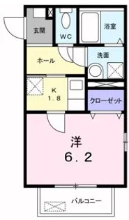 モデルノ・カーサ【2階】の間取り