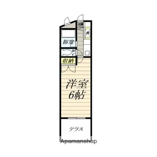 ユースフル伊勢原【1階】の間取り