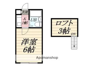 プレステージ平塚【2階】の間取り