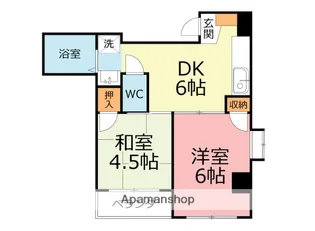 レーベン見附町【5階】の間取り