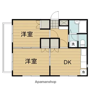 インペリアル湘南【2階】の間取り