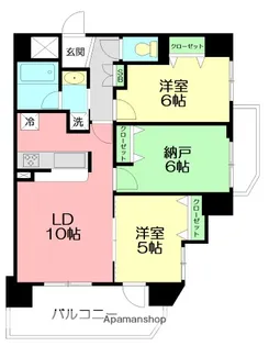 パテラ平塚【7階】の間取り