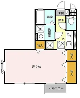 アゼリア【1階】の間取り