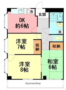 ラウンドハウスマンション【1階】の間取り