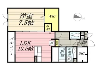 エル・ラヴィーヌ C【2階】の間取り