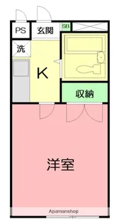 メゾンクレール【2階】の間取り