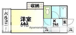 サンテラス第2【2階】の間取り