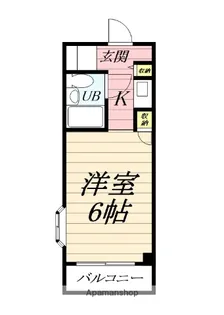 アクシス湘南【4階】の間取り