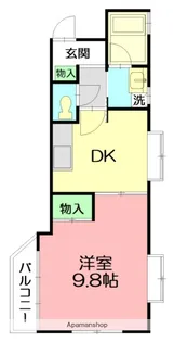 湘南ラハイナ【2階】の間取り