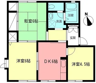 アネックスK【102号室】の間取り