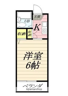 ハイツ郡平館【2階】の間取り