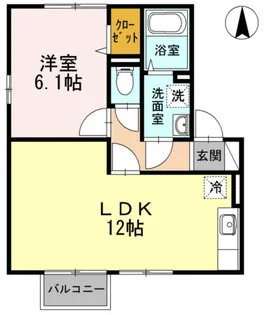 MAEDA HOUSE【2階】の間取り