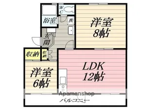 コーポ荻窪B棟【1階】の間取り