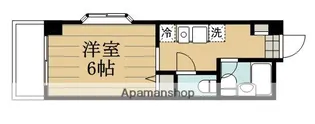 M.サンライフガーデン【2階】の間取り