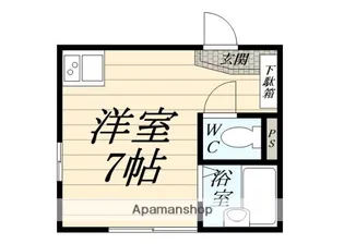 湘南サーファーズ【1階】の間取り