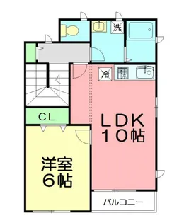 KOMACHI SUITES【2階】の間取り