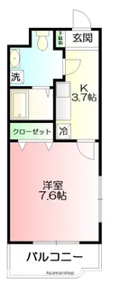 ハモーサ湘南【2階】の間取り