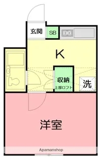 ビューパレス湘南辻堂【102号室】の間取り